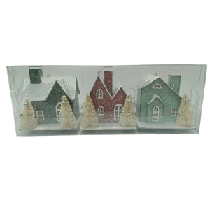 Casas de Papel Multicolores para Decoración <span class=keywords><strong>Navideña</strong></span>, Tamaños de 6 a 20 Pulgadas, Gran Venta - Product Image 4