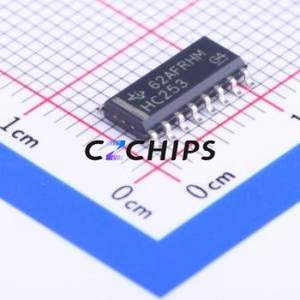 Commutateur/codec/multiplexeur de signal de puce IC de circuit intégré SOIC-16 SN74HC253DR original et neuf - Product Image 1
