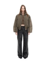 Blouson d'aviateur personnalisé OEM pour femmes Blouson d'hiver de haute qualité en coton Le manteau en coton est un blouson d'aviateur léger