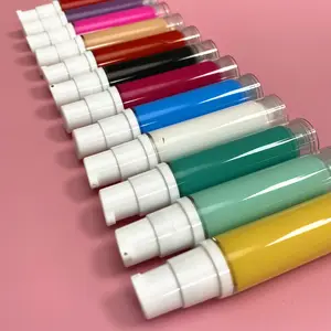 Yeux maquillage de 12 couleurs ombre à paupières primer étiquette privée tube blanc imperméable longue durée maquillage ombre à paupières primer