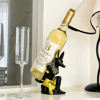 Anubis High-End Resin Wein regal für Zuhause für Wohnzimmer Eingang Esszimmer oder TV-Schrank Dekoration