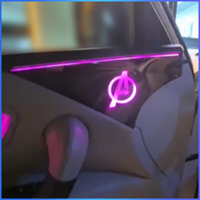 TMPRO 64 couleurs LED pour éclairage d'ambiance contrôlé par application 12V, kit de rétrofit pour Nissan Patrol Y62 2012-2018, intérieur