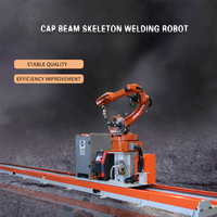 BRZZ Equipo de Revestimiento Láser de Fibra Nuevo, Robot de Soldadura con Simulación de Animación, Cap Beam Skeleton, 2000W, Capacidad de 12m