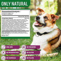 Gouttes liquides multivitaminées 21 en 1 pour chiens et chats, complément naturel pour la santé urinaire, cutanée, du pelage et immunitaire