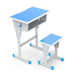 Современный классный набор, детский стульчик для среднего размера, регулируемая школьная мебель, деревянный металлический пластиковый домашний офис, прямой поставщик - Product Image 1