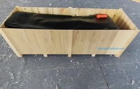 Grand tapis de gymnastique gonflable Airtrack à prix d'usine à usage domestique côtés en PVC de carbone