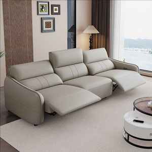 Nouveau fauteuil inclinable électrique charge sans fil automatique réglable pédale cachée cuir tissu salon canapé en 2024 - Product Image 2