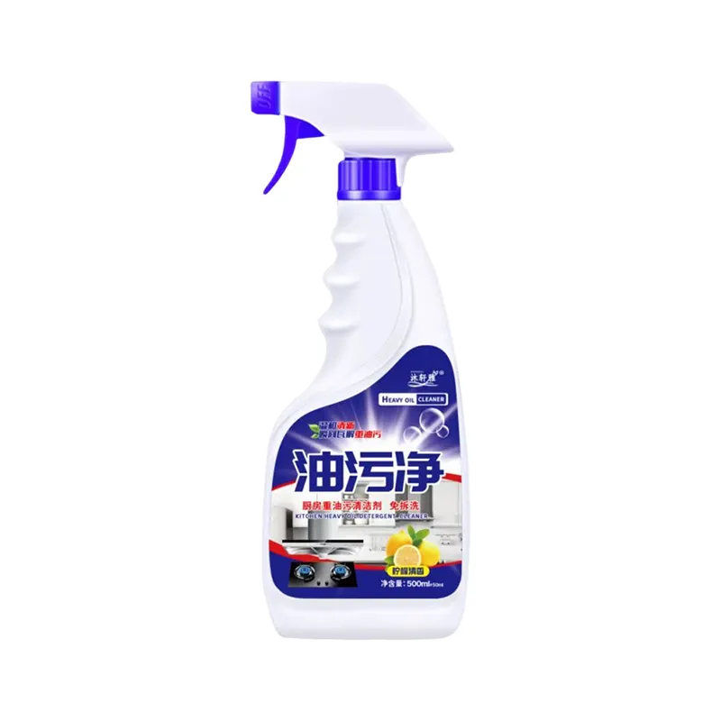 Kostenloses Muster des Herstellers sanfte Formel 500 ml Flüssigkeit-Reinigungsmittel Spray Haushalt Küche Reinigung sanfte Öl-Fleckenreiniger