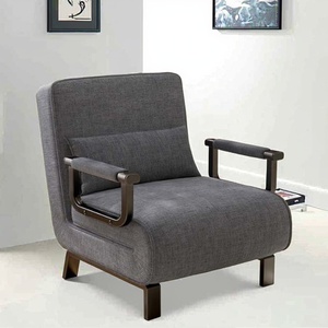 Adjustable Portable For Living Room Bedroom Hotel Office Foldable Modern Design Multi-Use <strong>Sofa</strong> Chair <strong>Bed</strong> With Metal Frame - Product Image 6
