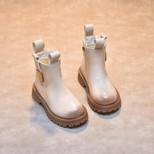 <span class=keywords><strong>Zapatos</strong></span> para Niña, Botas Cortas Estilo Inglés Otoño 2025, Estilo Extranjero, Botas de Princesa para Niña Pequeña - Product Image 5