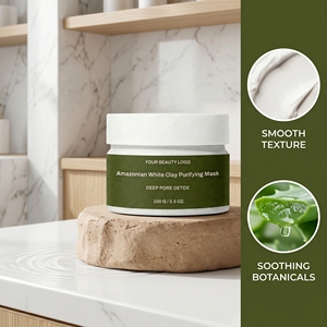 Mascarilla Renovadora Semanal con Ácido Salicílico para Poros Obstruidos con Centella Asiática para Calmar y Aloe Vera para Suavizar, Sin Parabenos, Venta al Por Mayor - Product Image 3