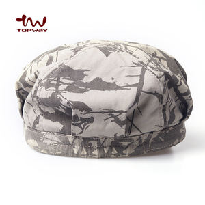 Casquettes plates personnalisées, casquettes de baseball cubaines, casquettes de combat, casquettes de cadet en tissu camouflage avec logo imprimé et brodé, casquettes de sport décontractées - Product Image 5