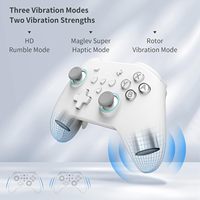 Control Inalámbrico AKNES Gulikit KK3 MAX con Joysticks y Gatillos Hall, Frecuencia de Sondeo de 1000Hz para Windows/Switch/Android/iOS/macOS/Steam