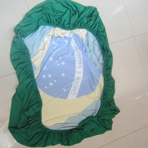 Venta al por mayor personalizada 100% poliéster Brasil Bandera Nacional del coche - Product Image 4