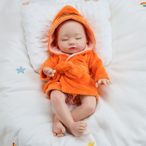 Poupée <span class=keywords><strong>Reborn</strong></span> en Silicone Solide de 13 Pouces, Corps Entier, Bébé Nouveau-né, Fonction Boire et Faire Pipi, Jouet Éducatif Réaliste pour Tout-petits - Product Image 5