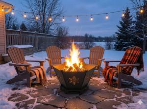 Foyer décoratif en métal - Product Image 4