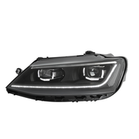 Phares LED Plug & Play 12V, nouveaux feux de jour à LED, projecteur de phare, rétrofit 50W, Jetta 2012-2016