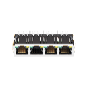 Китай поставщик J1N-0003NL Женские несколько порт <span class=keywords><strong>RJ45</strong></span> разъемы - Product Image 3