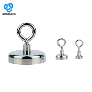 आईबॉल्ट ndfb औद्योगिक किट के साथ चुंबक neodymium सेट और रस्सी 1000 किलोग्राम बर्तन स्टेनलेस स्टील हुक सैवेज - Product Image 1