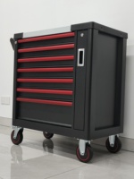 Ensemble d'outils de 322 pièces de haute qualité à 7+1 tiroirs, chariot modulaire robuste pour atelier de réparation automobile, vente chaude, OEM, directement de l'usine