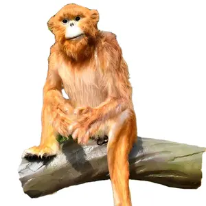 Live Simulation monkey Animatronic Animal For Sale