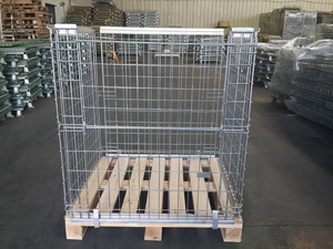 Cage d'extension de grillage d'équipement de stockage de cargaison de conteneur de <span class=keywords><strong>palette</strong></span> de grillage en acier européen pour la <span class=keywords><strong>palette</strong></span> en bois - Product Image 2