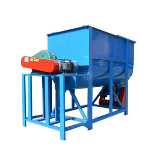 Mélangeur à ruban horizontal à volume personnalisable, moteur AC, acier inoxydable, production industrielle de masse, revêtement, pigment, résine en poudre - Product Image 2