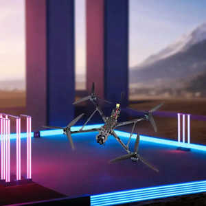 Factory 10 X Lite 10 pulgadas FPV BNF Racing Drones 4K imagen de largo alcance carga útil pesada cinematográfica interior Hover casco Accesorios - Product Image 4