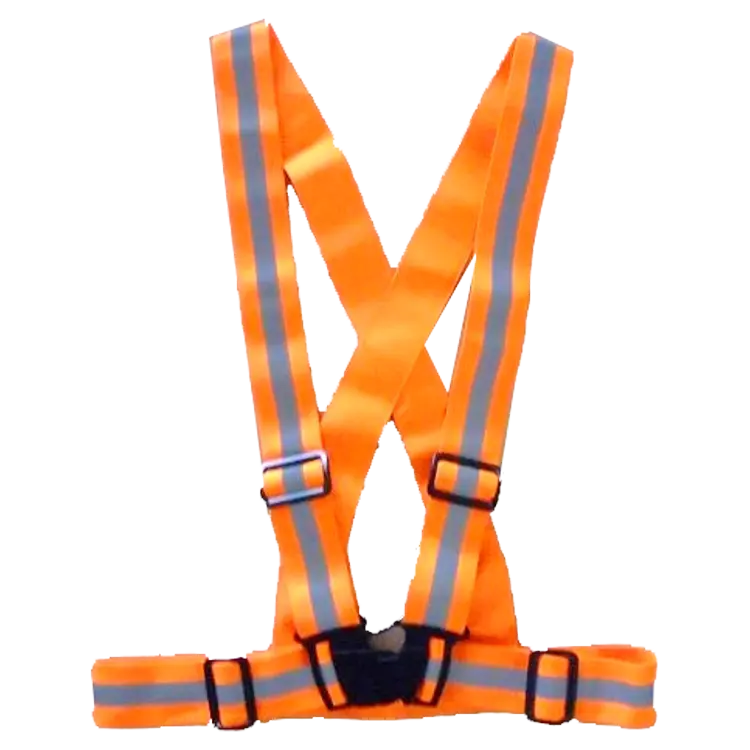 Fabriek Groothandel Hi Vis Reflecterende Rijbaan Veiligheid Vest Reflecterende Stof Hoge Visilibility Gauke, Gauke Gratis Size Oranje/Geel