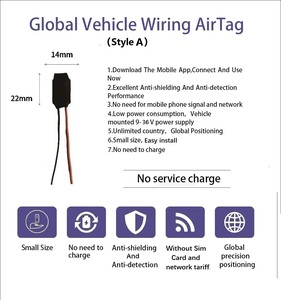 Mini Smart AirTags Encuentra Mi Rastreador para Moto y Vehículo iOS Android Air Tag GPS Tracker Sin Tarjeta <span class=keywords><strong>SIM</strong></span> para Motocicleta y Coche - Product Image 4