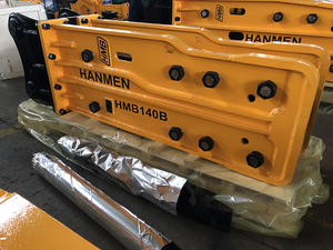 Martello Demolitore Idraulico HANMEN1400 di Tipo Superiore per Escavatore, Indonesia - Product Image 3