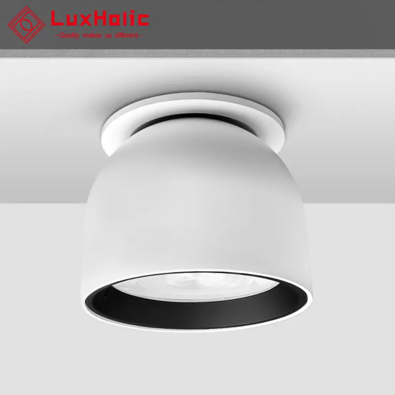 Luxholic Moderne Slaapkamer Woonkamer 13W Anti Glare Spot Wit Verzonken Plafond Downlight Verstelbare Cob Led Spots