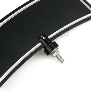 Accesorios de motocicleta CNC, pegatina de soporte de matrícula frontal para <span class=keywords><strong>VESPA</strong></span> SPRINT PRIMAVERA 125 150 GTS 125 250 300 S150 - Product Image 3