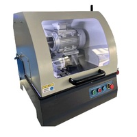 Lab Equipment Max 60mm Diameter Manual Metallographic Specimen Cutting Machine Petrographic Cutter for Scientific Research