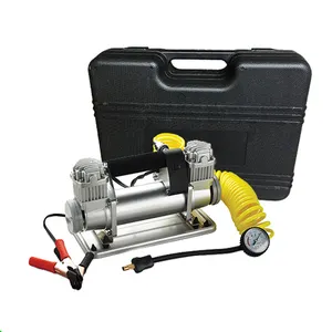 Monster4WD 4x4 Twin Cylinder Air Compressor with Plastic Box