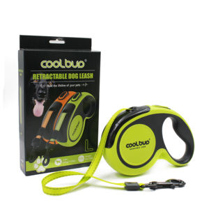 Correa para perro grande retráctil para caminar de nailon reflectante resistente personalizada/correa de plomo - Product Image 2