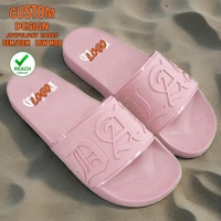 Pass REACH prix d'usine curseurs personnalisés pantoufle sandale hommes Pvc sandales diapositives personnalisées nouvelle tendance glissière personnalisation unisexe