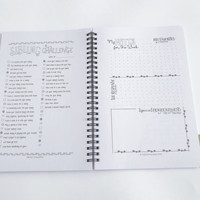 Haute qualité Offre Spéciale vente en gros reliure spirale Journal carnet impression avec languette de séparation des couleurs