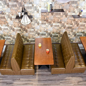 Mobilier de restaurant de style industriel, bar, café occidental, banquette de restaurant, canapé de salon, boutique de thé au lait, boutique de desserts, <span class=keywords><strong>salle</strong></span> <span class=keywords><strong>à</strong></span> <span class=keywords><strong>manger</strong></span>, canapé de restaurant pour fondue, KTV - Product Image 5