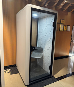 Cabina di isolamento del suono prezzo del produttore Privacy fai da te cabine del telefono Pod per Home Office Audio Studio di musica stand Meeting - Product Image 1