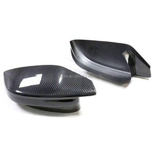 Couvercle de rétroviseur en fibre de carbone pour <span class=keywords><strong>BMW</strong></span> M3 M4 G80 G82 G83 2020 + couvercles de rétroviseur Style LHD / RHD - Product Image 2