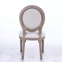 Chaises de mariage vintage Louis, meubles de salle à manger antiques de luxe pour hôtel, banquet et salle à manger
