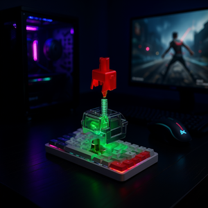 Teclado Mecánico Kailh Db K98 Mini, Eje Verde, Programable con Macros, Iluminado, para Juegos, USB Tipo C, para Computadora - Product Image 2