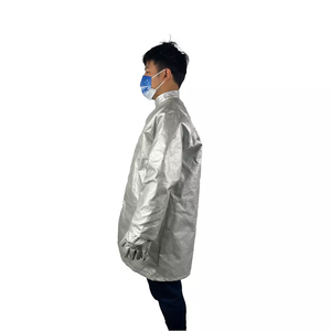 بدلة أمان عالية الجودة مقاومة للحريق من الأراميد من المستوى أ، واقية من البخار ومقاومة لدرجات الحرارة العالية لأعمال مكافحة الحرائق - Product Image 4