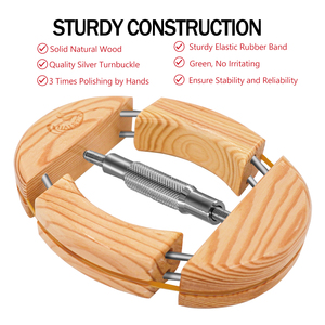 Simple &amp; Easy to Use 4-Way Wooden Hat Stretcher for Adults Adjustable Hat <strong>Jack</strong> - Product Image 4