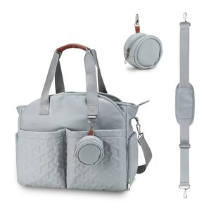Zaino Organizer per Pannolini di Alta Qualità per Mamme in Viaggio, Borsa <span class=keywords><strong>Impermeabile</strong></span> in Poliestere per Neonati, Borsa Cambio Pannolini per Donne - Product Image 2
