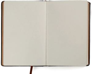 Custom Hardcover Leather Diary <b>Journal</b> A5 Notebook with Gold Border Gift - Product Image 2
