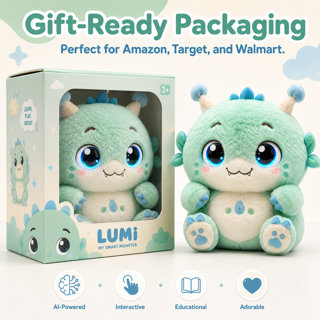 AI Powered Plush Toys Supplier | Smart Companion Toys for Kids with Emotional Response Interactive Learning Cloud AI Technology
