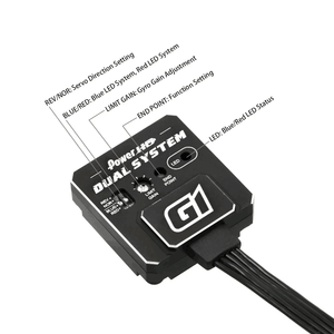 ไจโร POWER HD ระบบคู่ สำหรับรถบังคับวิทยุ รุ่น 1/10 รถดริฟท์ แข่งรถ D5S D5M MST RRX RMX 2.0S อุปกรณ์เสริมสำหรับรถบังคับ - Product Image 4