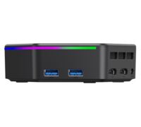 2025 N6 PC Mini terbaik untuk bisnis Intel N150 16GB DDR4 1TB SSD, Windows 11 Pro, TPM 2.0, Dual 4K HD-MI, USB3.2